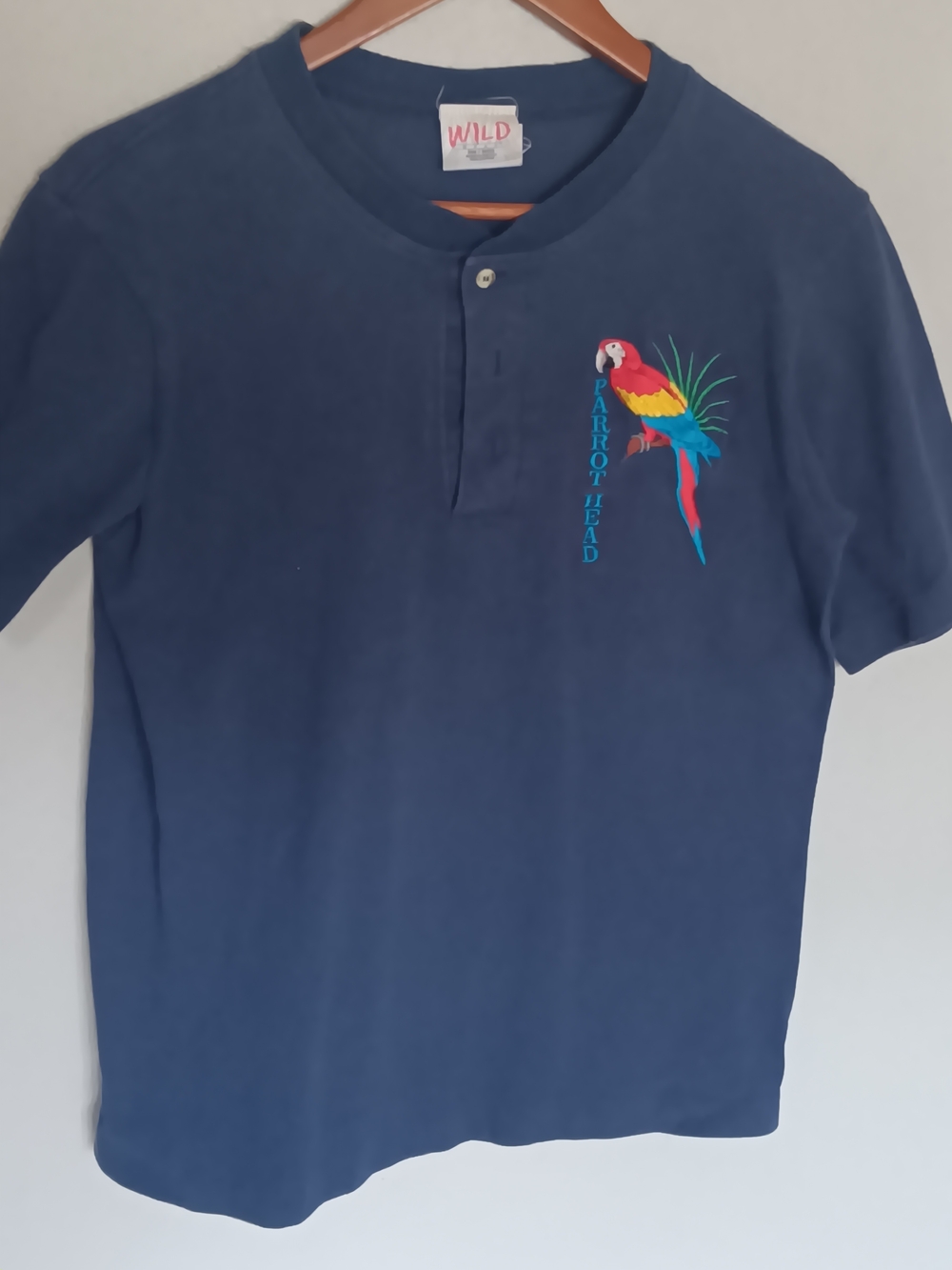 Vintage 90s Jimmy Buffet Parrothead Embroidered Shirt